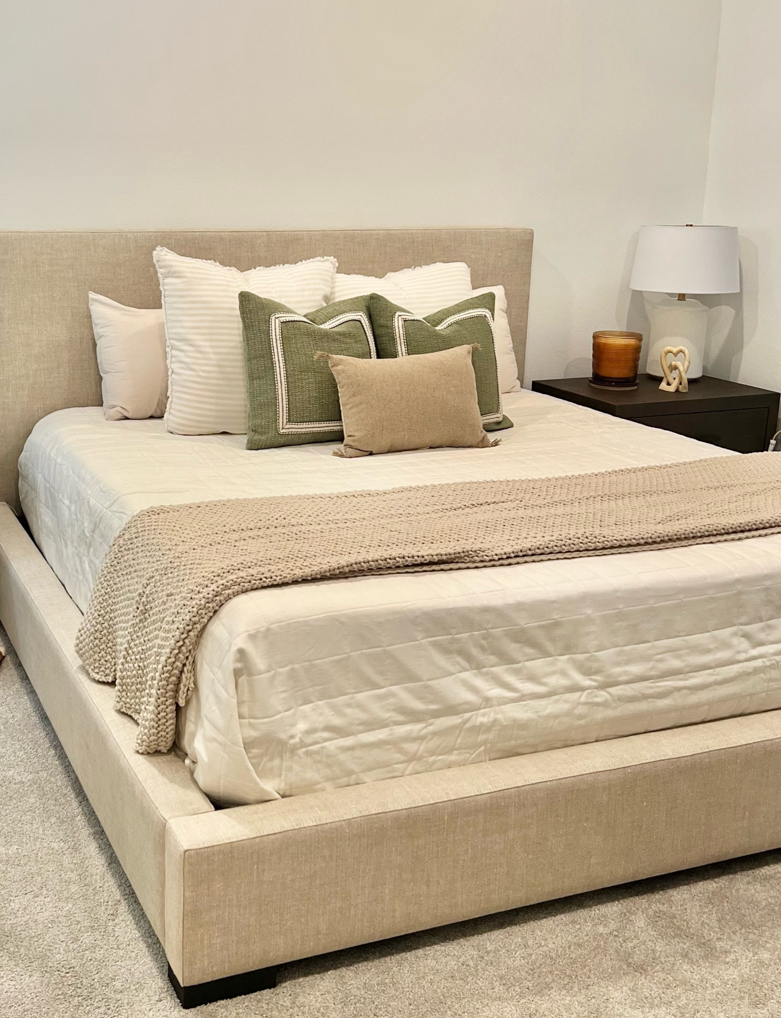 Bed of my dreams 💭💤🌙🫶🏻

We still have more decorating to do in the primary bedroom, but I’m loving how it looks so far! 

The bed frame is from RH, but I wasn’t able to link it  

I included a link to our artificial tree as well, even though it’s not pictured 🌳

#LTKStyleTip #LTKHome