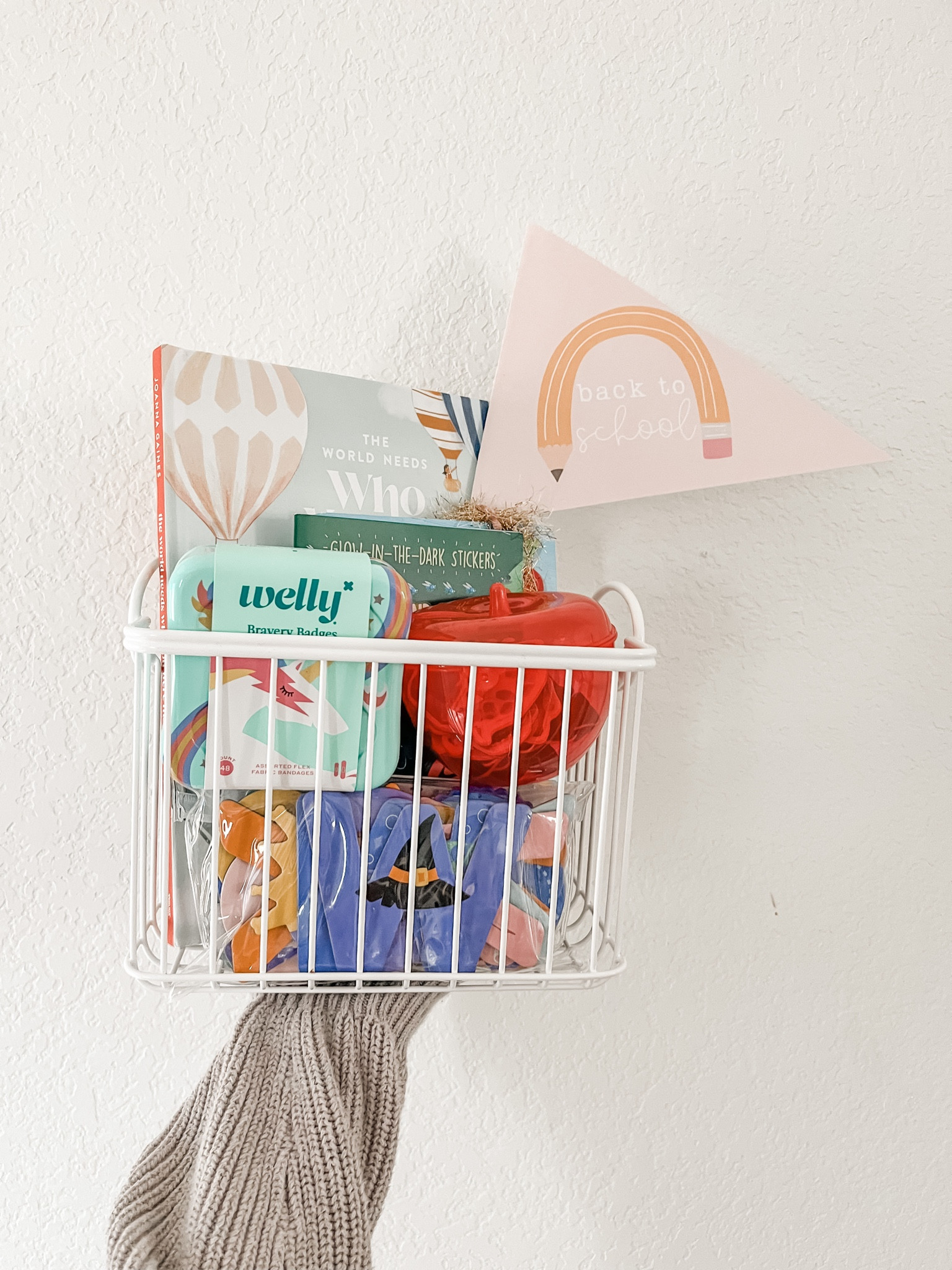 I loved making these back to school baskets, most of it I couldn’t link because it’s from the dollar section at Target! Flags are from my shop! Www.dakotacurfman.com 

#LTKSeasonal #LTKunder50 #LTKkids