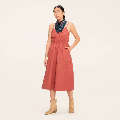 Women's Utility Midi Dress - Woolrich x Target Cinnamon XL | Target