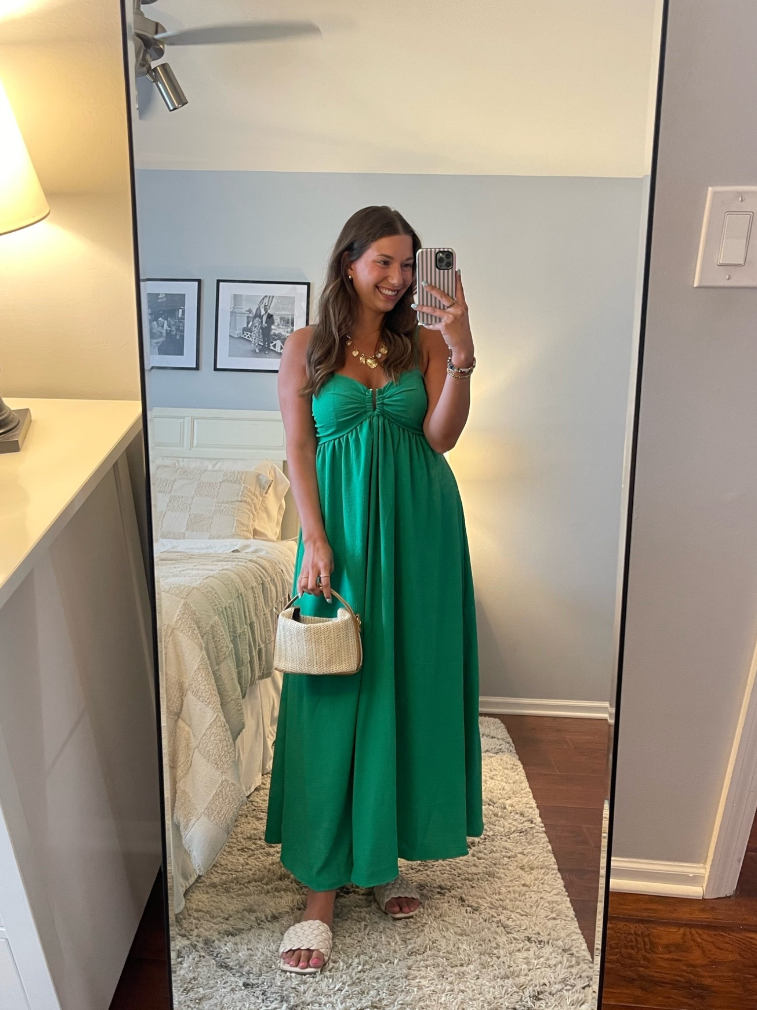Dinner outfit💚🥂

#LTKgrwm #LTKootd