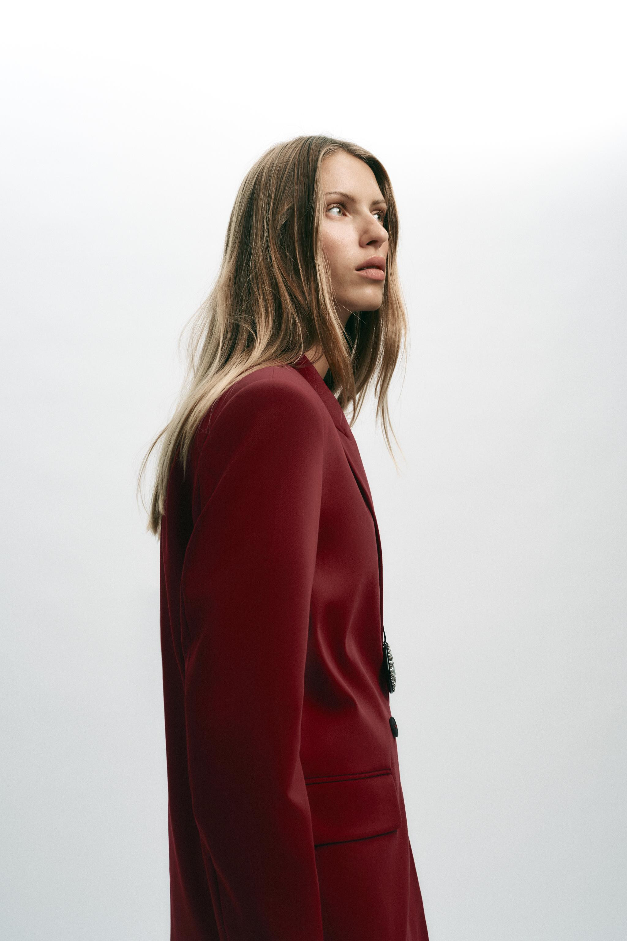 OVERSIZED DOUBLE BREASTED BLAZER | Zara US