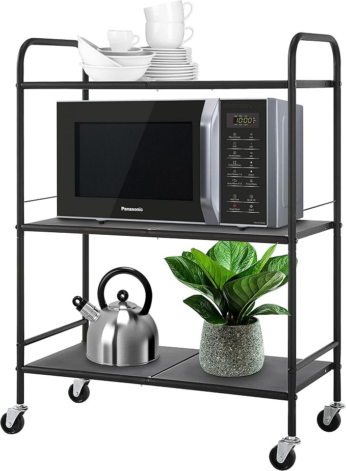 Amazon.com: SunnyPoint Metal Rolling Organizer Utility Craft Cart (Large, WHT) : Office Products | Amazon (US)