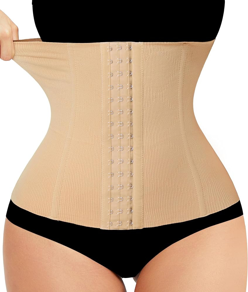 LODAY Waist Trainer Corset Shapewear Tummy Control Body Shaper Waist Cincher for Women Postpartum... | Amazon (US)