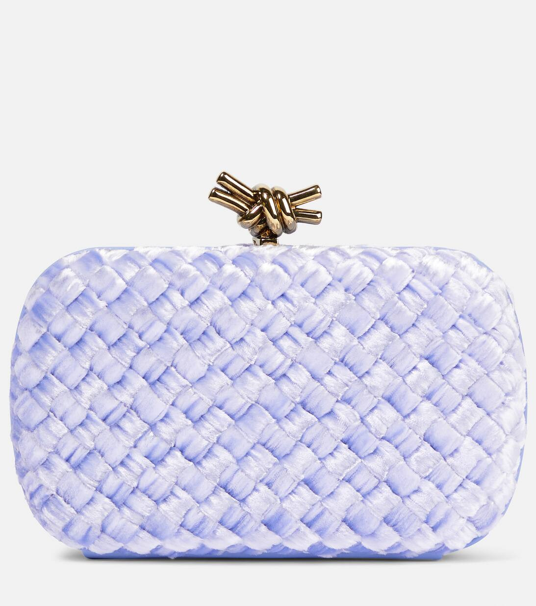 Knot intreccio satin clutch | Mytheresa (INTL)