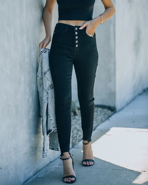 Big Easy High Rise Black Skinny | VICI