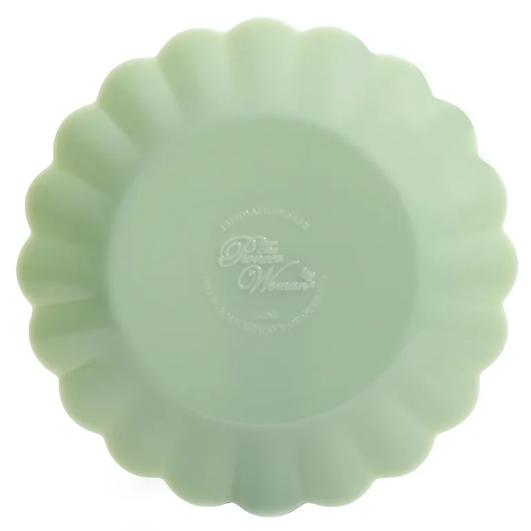 (2 pack) The Pioneer Woman Timeless Beauty Jade Glass 3-Piece Dinnerware Set | Walmart (US)