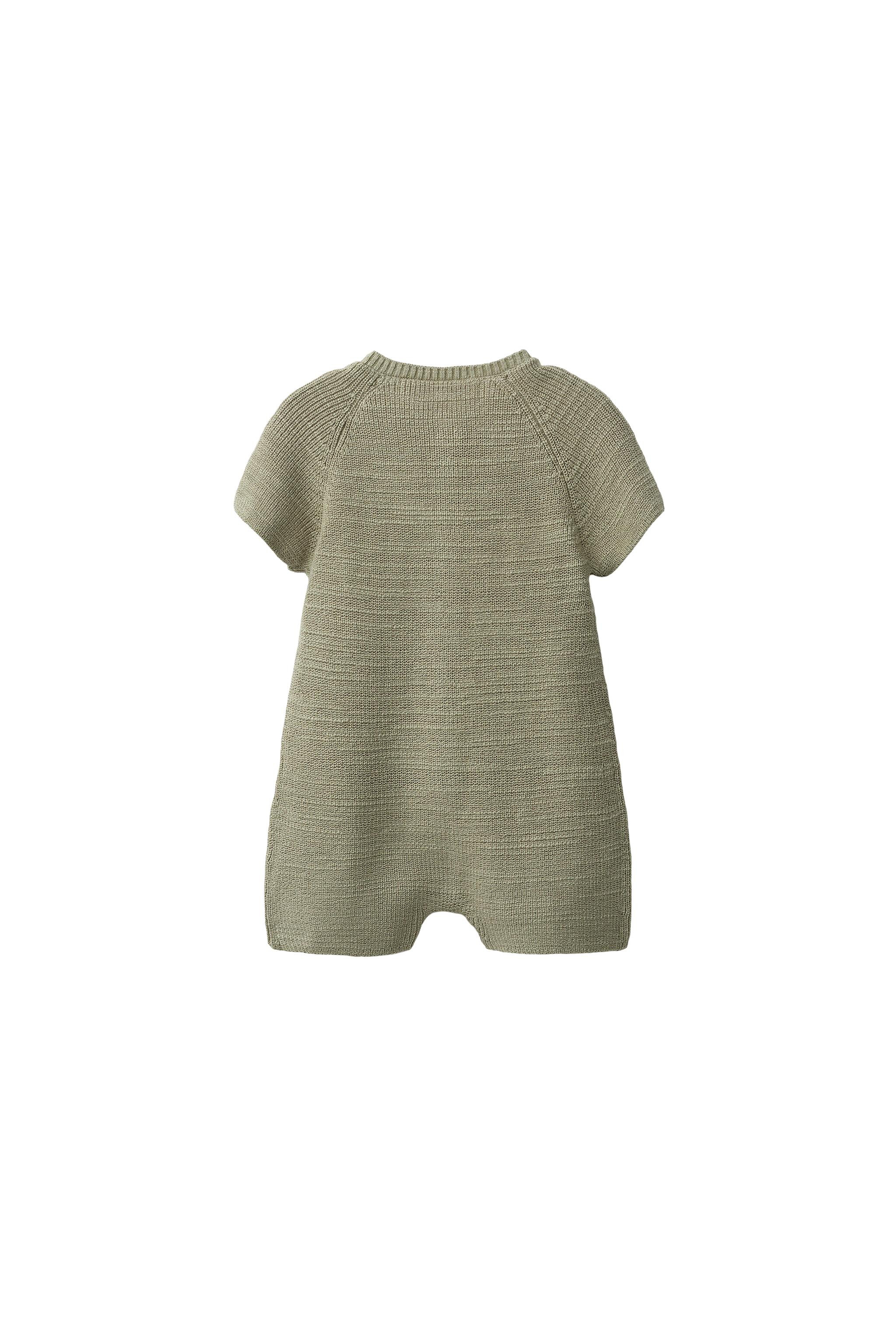 PURL KNIT PLAYSUIT | Zara UK