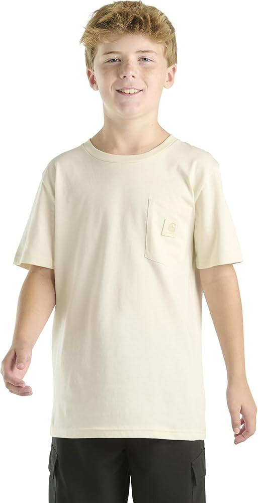 Carhartt Kid's CA6655 Short-Sleeve Pocket T-Shirt - Unisex | Amazon (US)