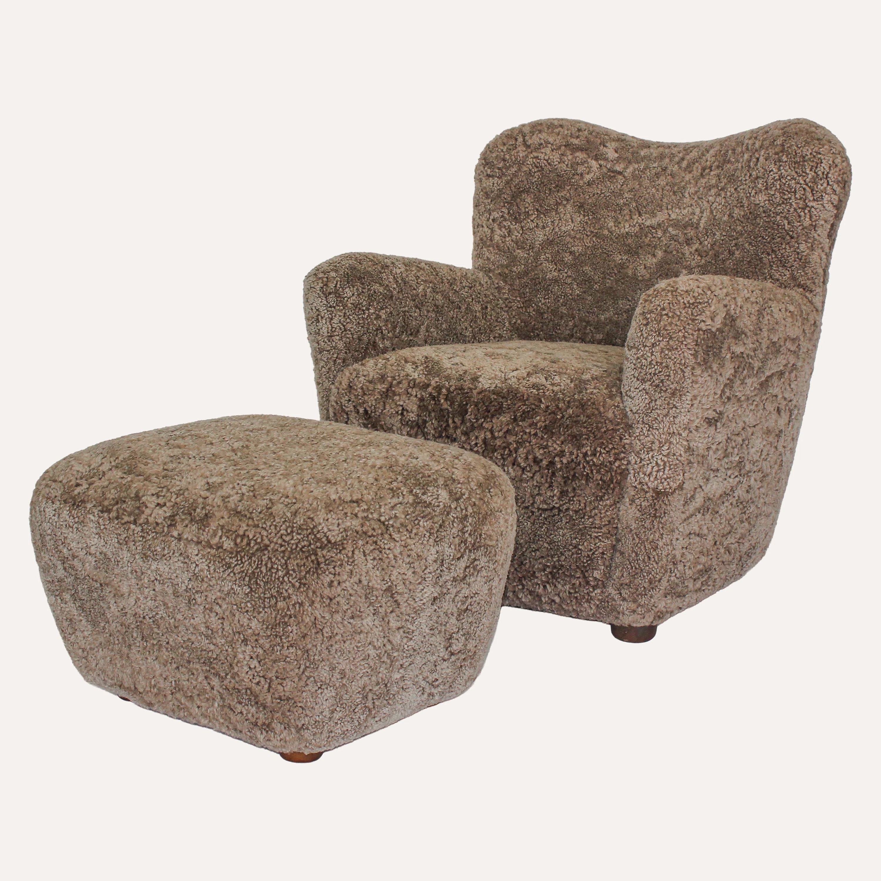Theo Shearling Chair | Wayfair North America