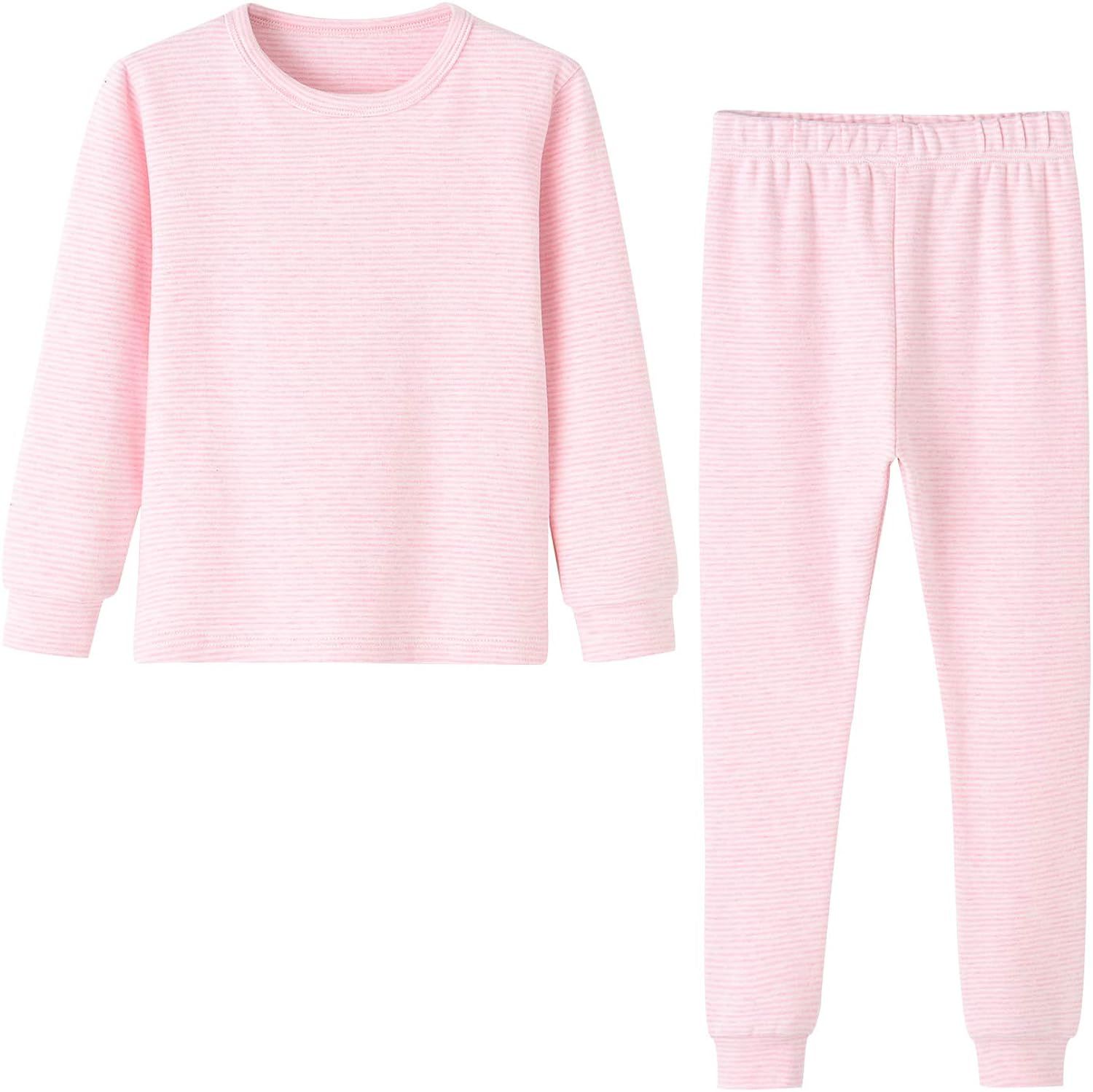 Enfants Chéris Toddler Boys Girls Jammies Stripes Organic Cotton Pajamas | Amazon (US)