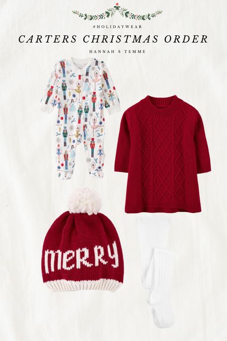 Carters baby girl Christmas clothes🎅🏼🎄 I love the nutcracker onesie and the red dress for Christmas❤️ all on sale for 50% off!

#LTKbaby #LTKHoliday #LTKsalealert