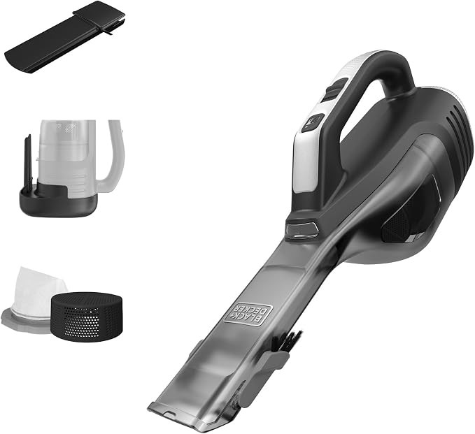 BLACK+DECKER Dustbuster Reveal Handheld Vacuum Cordless, Car Vacuum Portable Cordless, LED Light,... | Amazon (US)