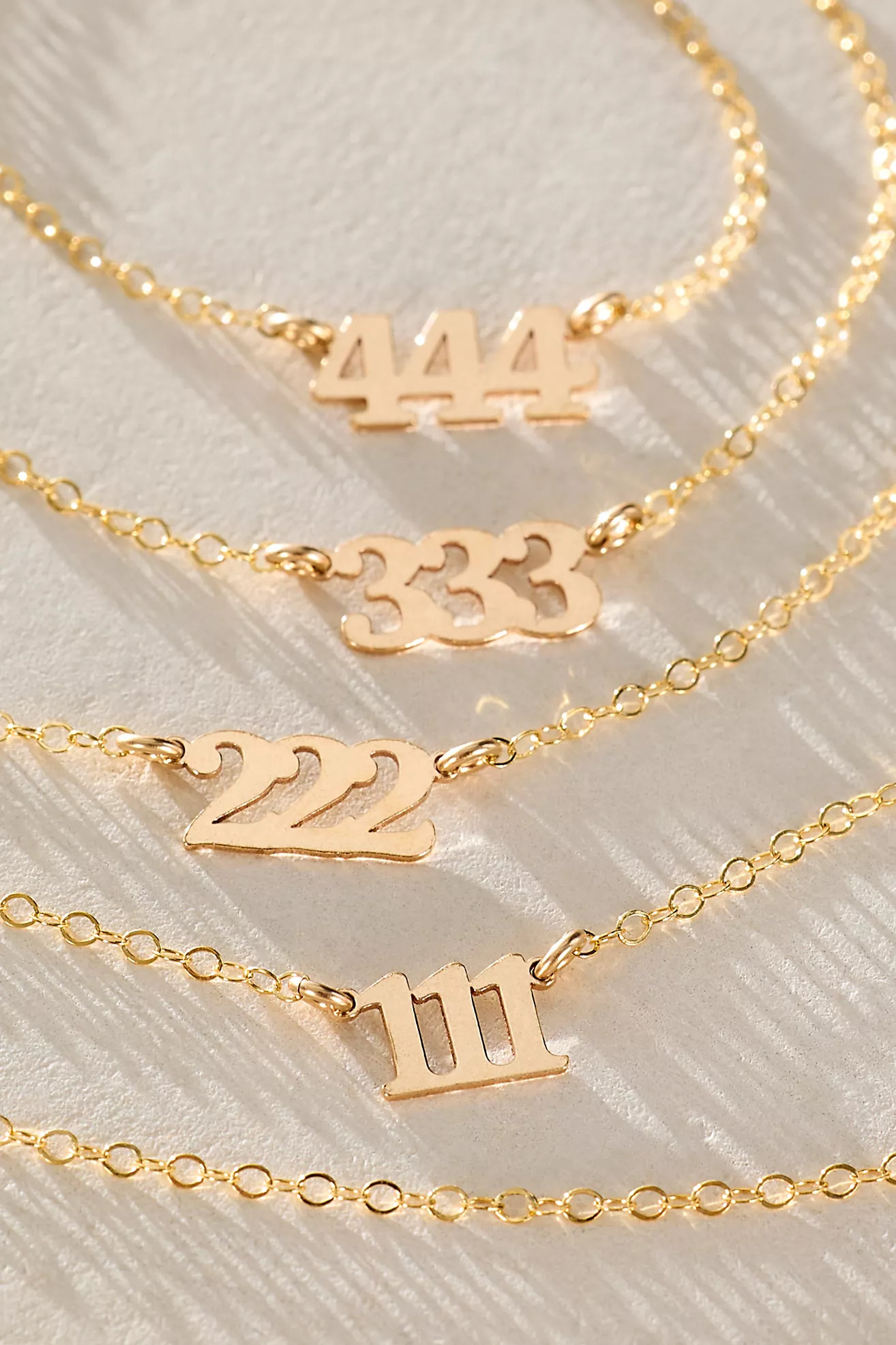 Set & Stones Angel Number Necklace | Free People (Global - UK&FR Excluded)