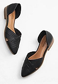 Shelby D'Orsay Flat | Maurices