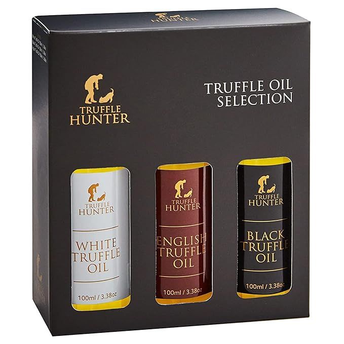 TruffleHunter - English, Black & White Truffle Oil Set - 100ml x 3 | Amazon (US)