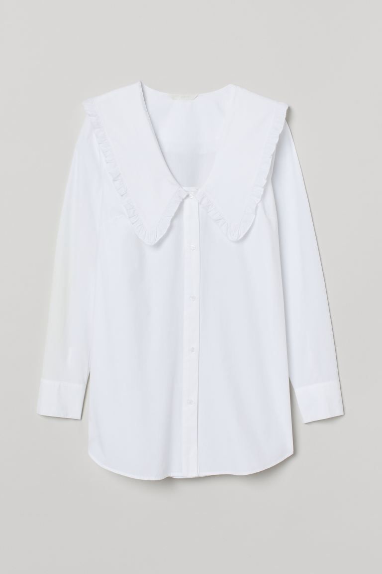 Large-collared Blouse | H&M (US + CA)