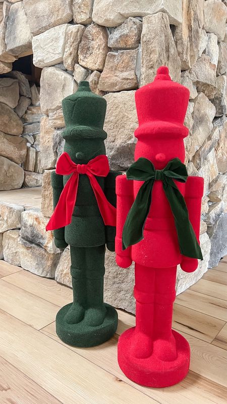nostalgic feeling nutcrackers
I feel like nowadays every holiday some new color palette is coming out and this year we wanted to stick with traditional red and green #christmas #christmasdiy #christmasdecor #homedecor #homesweethome #nutcrackers #iywyk

#LTKHoliday #LTKSeasonal #LTKhome