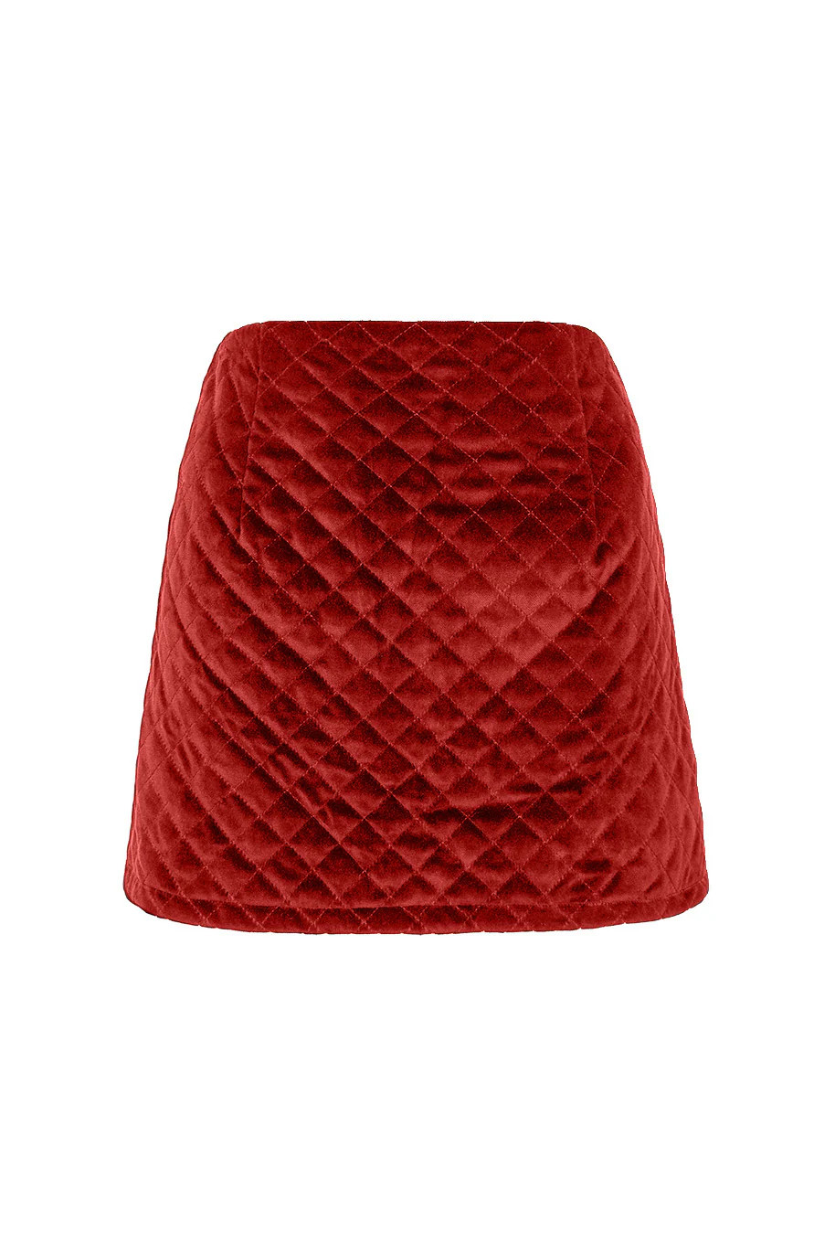 ROMEO MINI SKIRT - RED VELVET | POSSE (US)