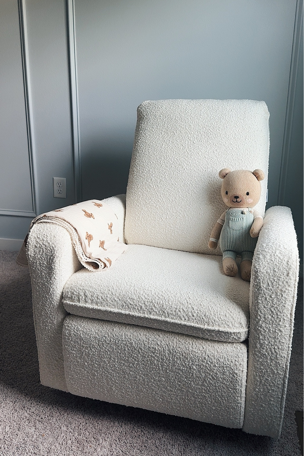 Nursery chair! Glides, reclines & swivels 

#LTKBump #LTKKids #LTKBaby