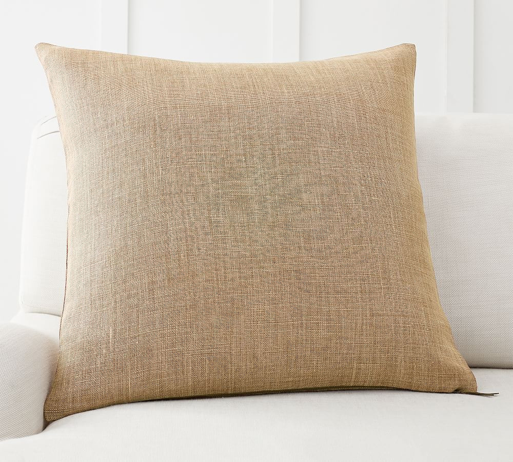 Belgian Linen Pillow Cover | Pottery Barn (US)