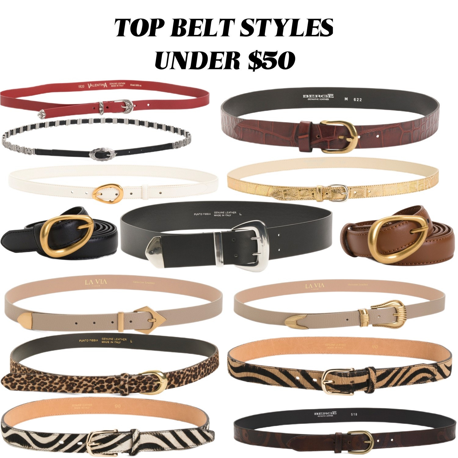 Some of my favorite belts linked below under $50! Happy Shopping!🤍 

#LTKU #LTKStyleTip #LTKFindsUnder50