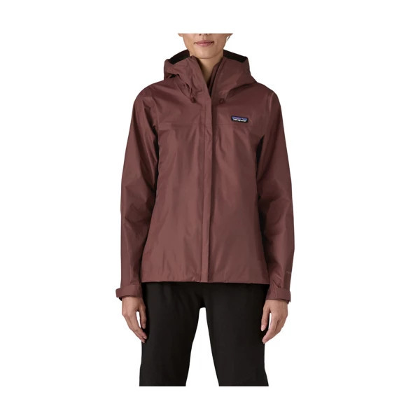 Women's Patagonia Torrentshell 3L Rain Jacket Large Dark Ruby | Scheels