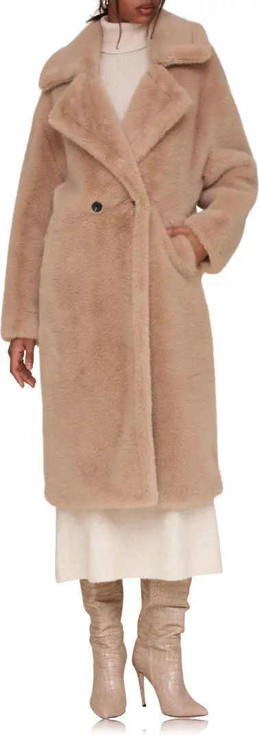 Avec Les Filles Oversize Luxe Faux Fur Longline Coat | Nordstrom | Nordstrom