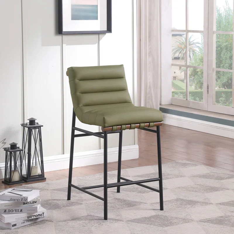 Perrone Leather Stool | Wayfair North America