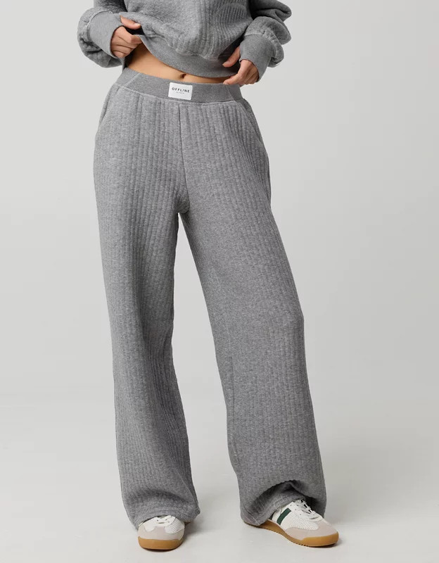 OFFLINE By Aerie Coffee Run Trouser | Aerie