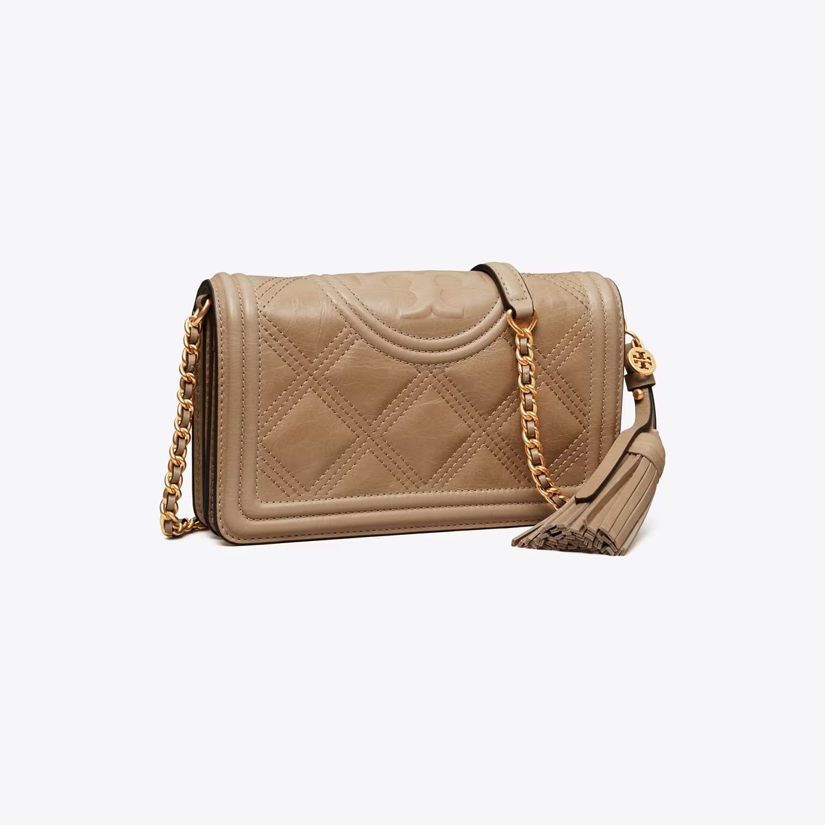 Fleming Soft Glazed Wallet Crossbody | Tory Burch (US)