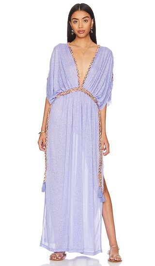 Tulum Braided Maxi Dress in Periwinkle | Revolve Clothing (Global)