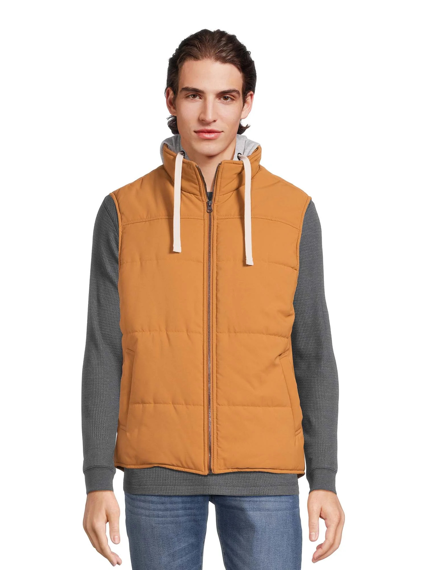 George Men's and Big Men's Hooded Vest, Sizes S-3XL | Walmart (US)