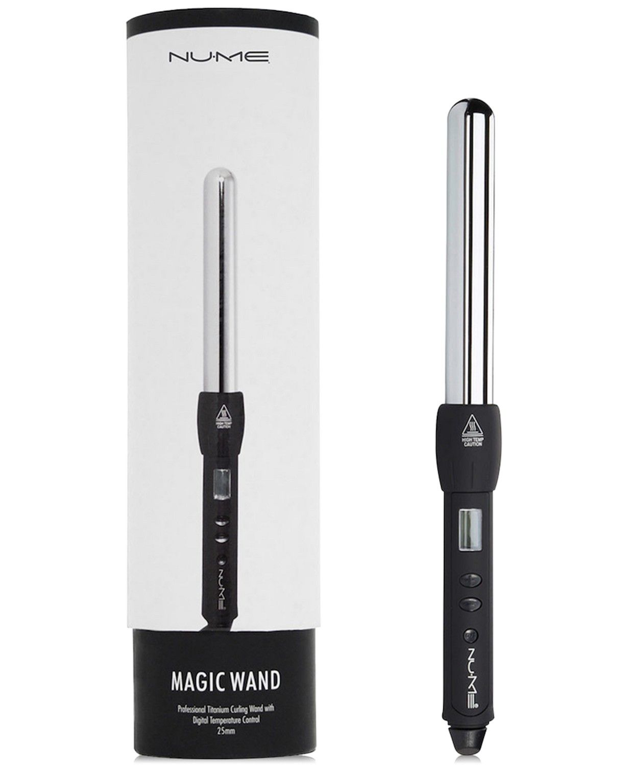 NuMe 25mm Magic Curling Wand (Black), from PUREBEAUTY Salon & Spa & Reviews - Hair Care - Bed & B... | Macys (US)