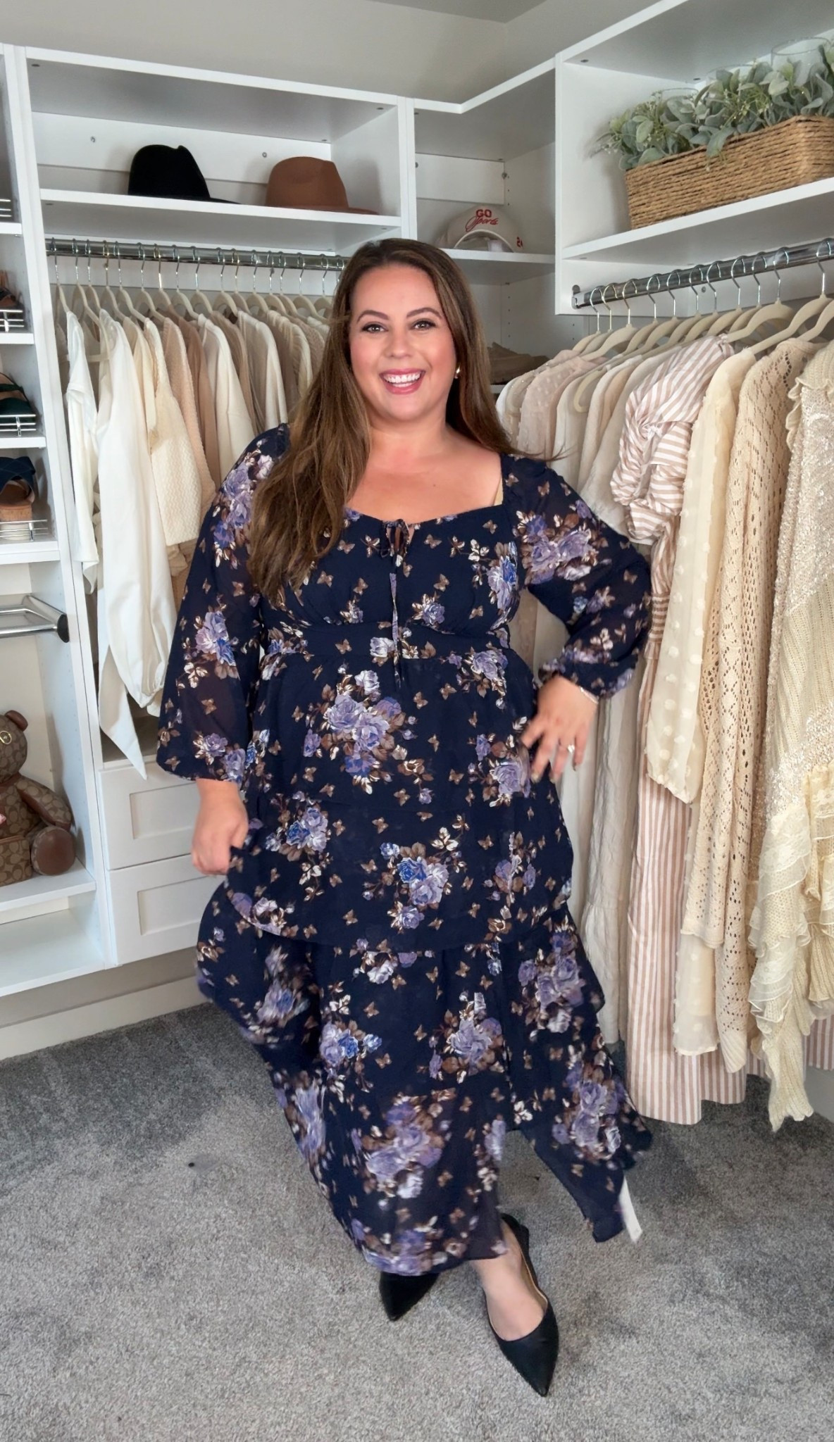 I am in love with this plus size wedding guest dress - really perfect for lots of occasions from date night to parties - true to size I’m wearing xxl as a 20 

#LTKPlusSize