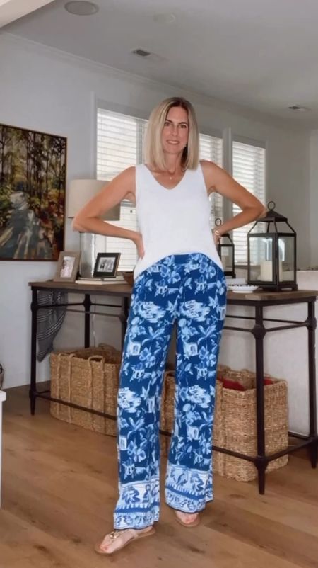 🌟 40% off sale! 🙌 
Loft Memorial Day sale 

In my blue and white era! 💙🤍 A few of my favorite new arrivals! Wearing an XS in the tops, small in the blue pants, 2 in the shorts and 27 in the jeans 

Wide leg pants outfit
White denim jeans 
Summer shorts outfit 
Outfit ideas 
Blue and white outfits 



#LTKVideo #LTKFindsUnder50 #LTKSaleAlert