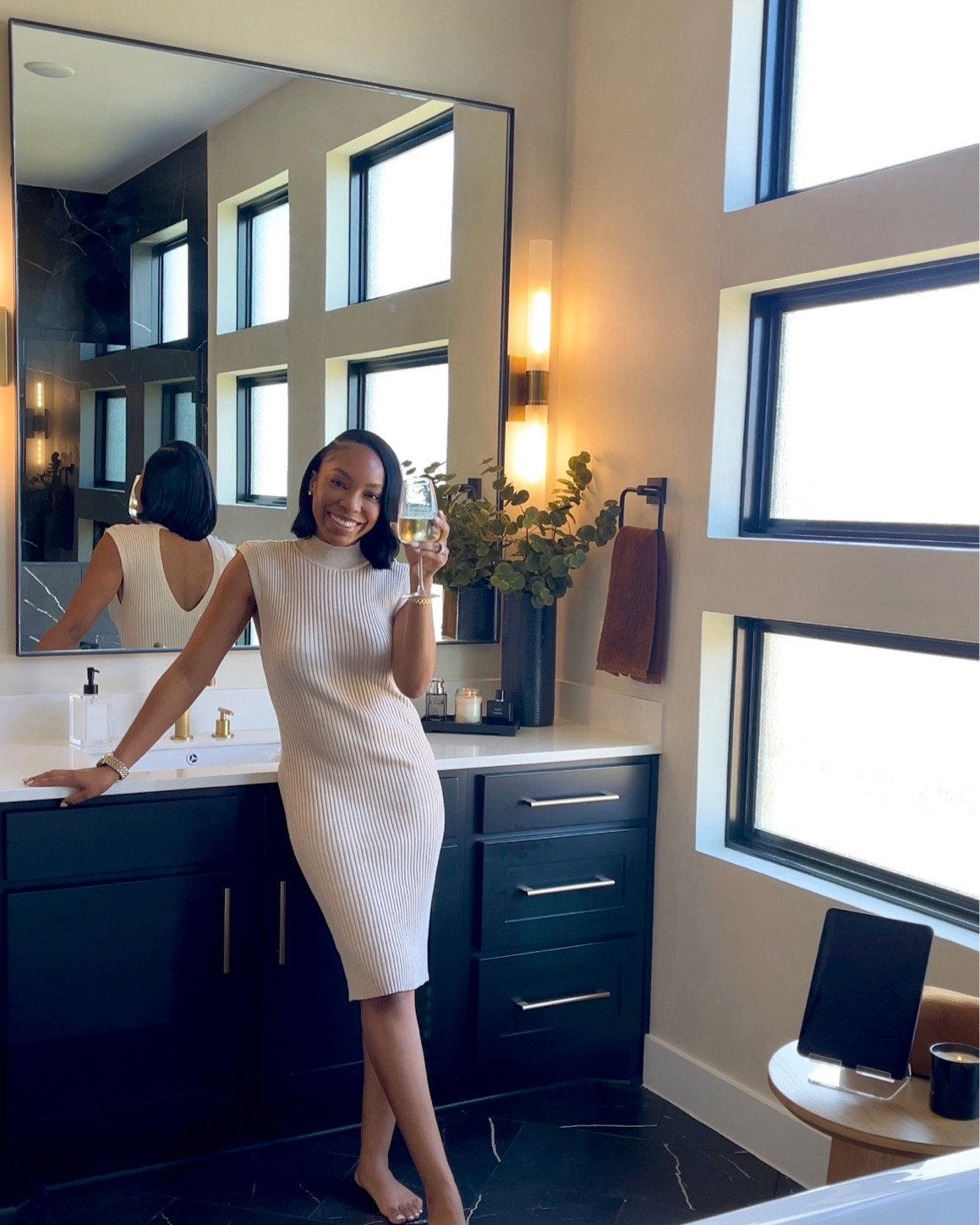 Primary Bathroom Decor🛁✨ linking everything I used to style my new bathroom and give it a luxurious vibe🤌🏾

#LTKunder100 #LTKunder50 #LTKhome