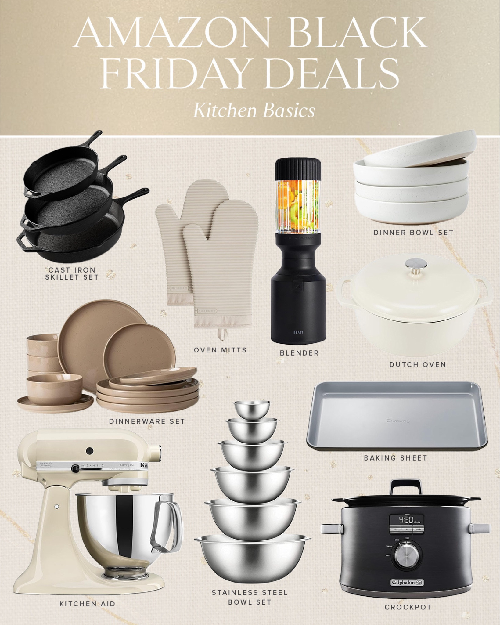 AMAZON \ Black Friday kitchen deals👩🏻‍🍳

Cooking
Home
Entertaining 
Baking 

#LTKSaleAlert #LTKHome #LTKCyberWeek