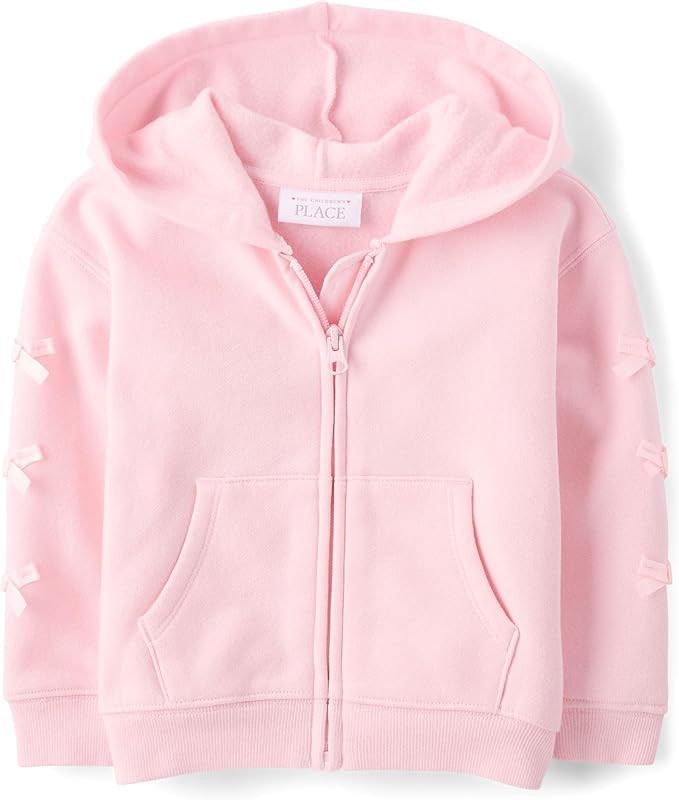 The Children's Place Baby Girls' And Toddler Active Premium Fleece Zip Up Sweatshirt | Amazon (US)