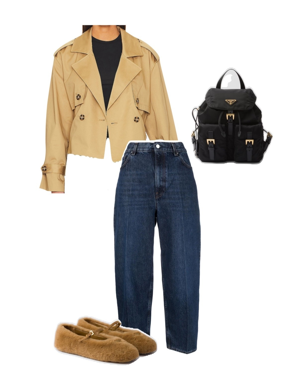 These shearling ballerinas 😍