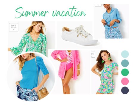 Nothing says summer like Lilly Pulitzer. Channel this Florida Beach Vibe with these great pieces. Summer Outfit, Vacation Outfit  

#LTKswim #LTKover40 #LTKtravel