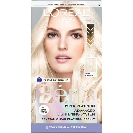 L Oreal Paris Feria Lightening System Hi-Lifting 1 Kit | Walmart (US)