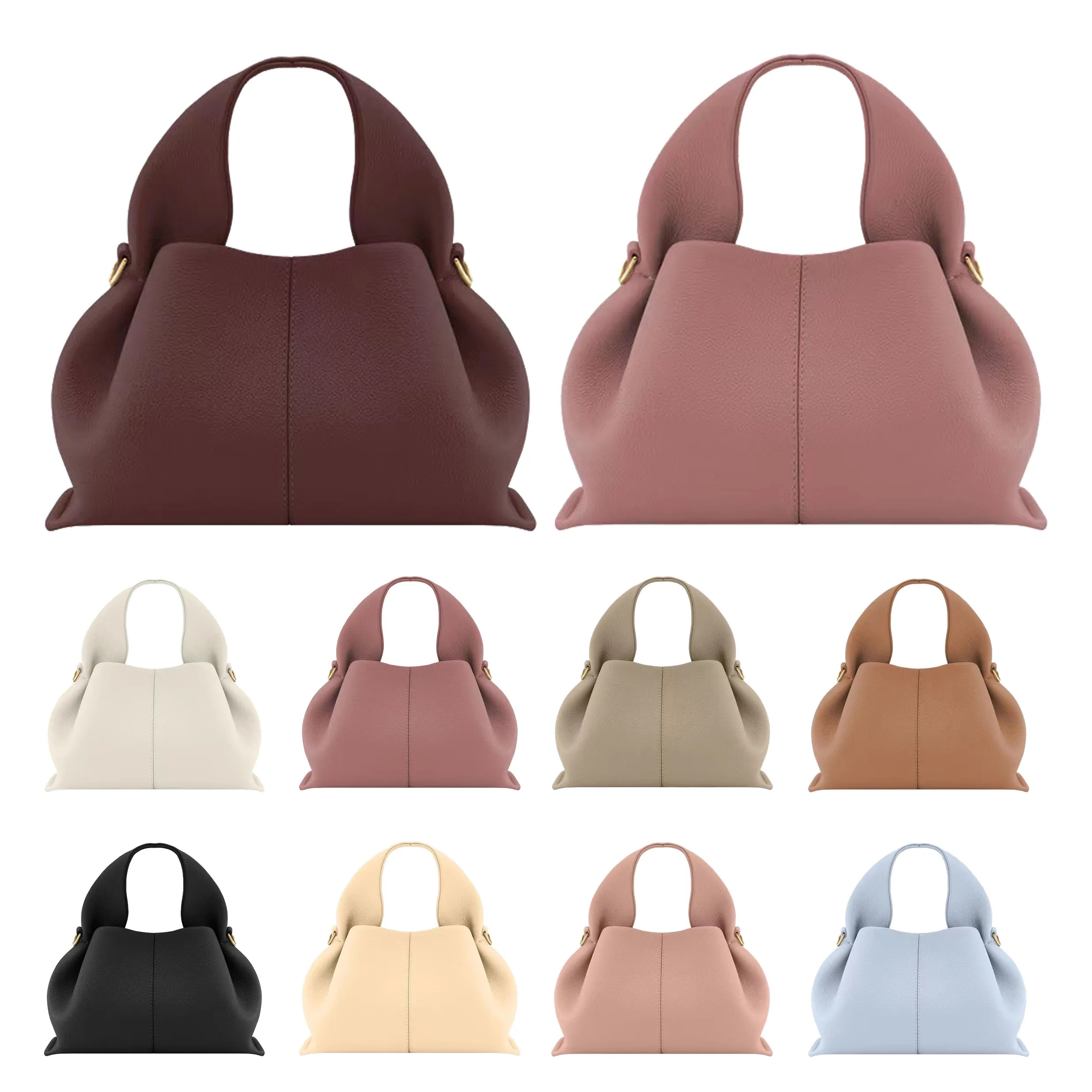 mirror quality polenes numero Nine cloud polene bag Luxury womens sac cyme shoulder bag Designer ... | DHGate
