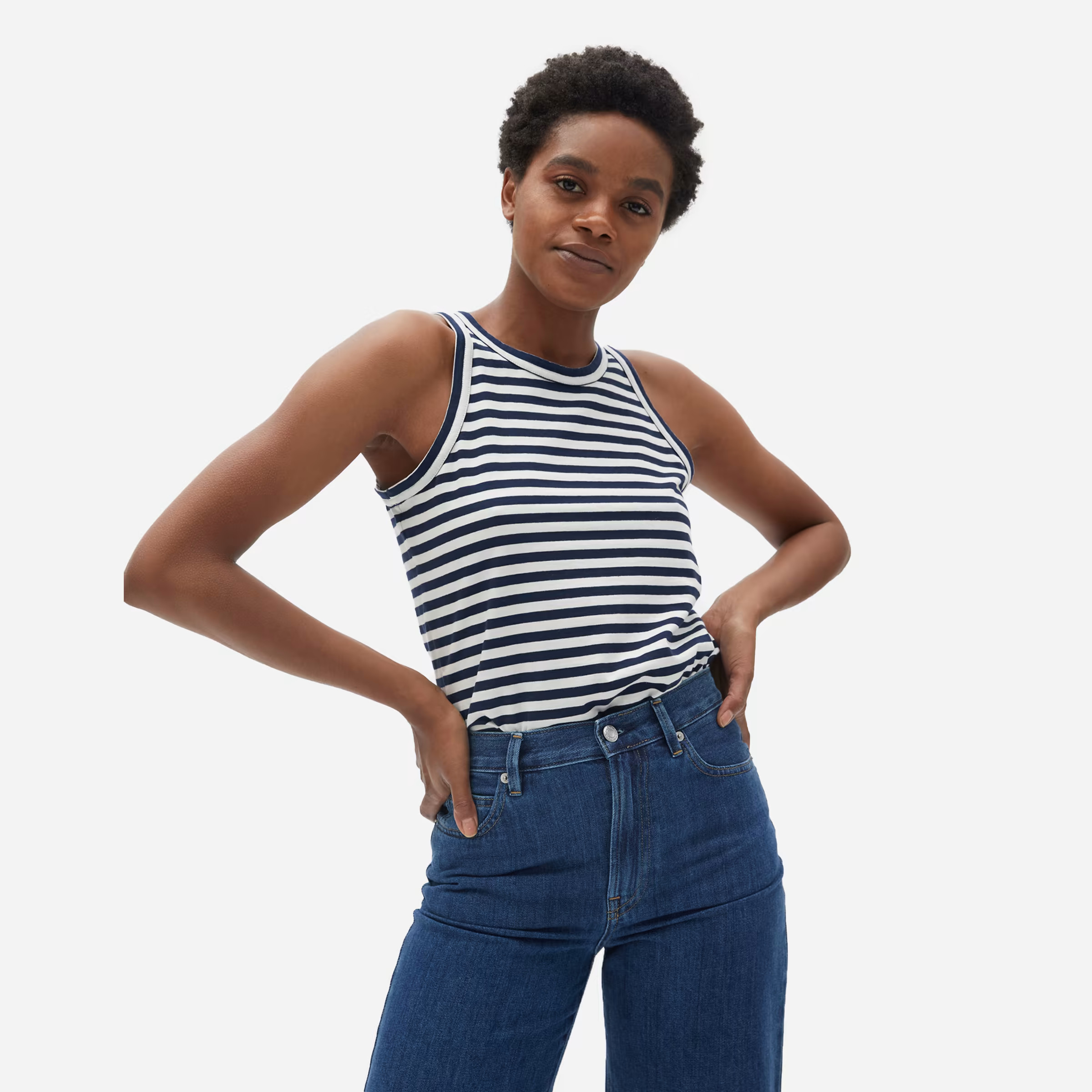 The Organic Cotton Cutaway Tank | Everlane