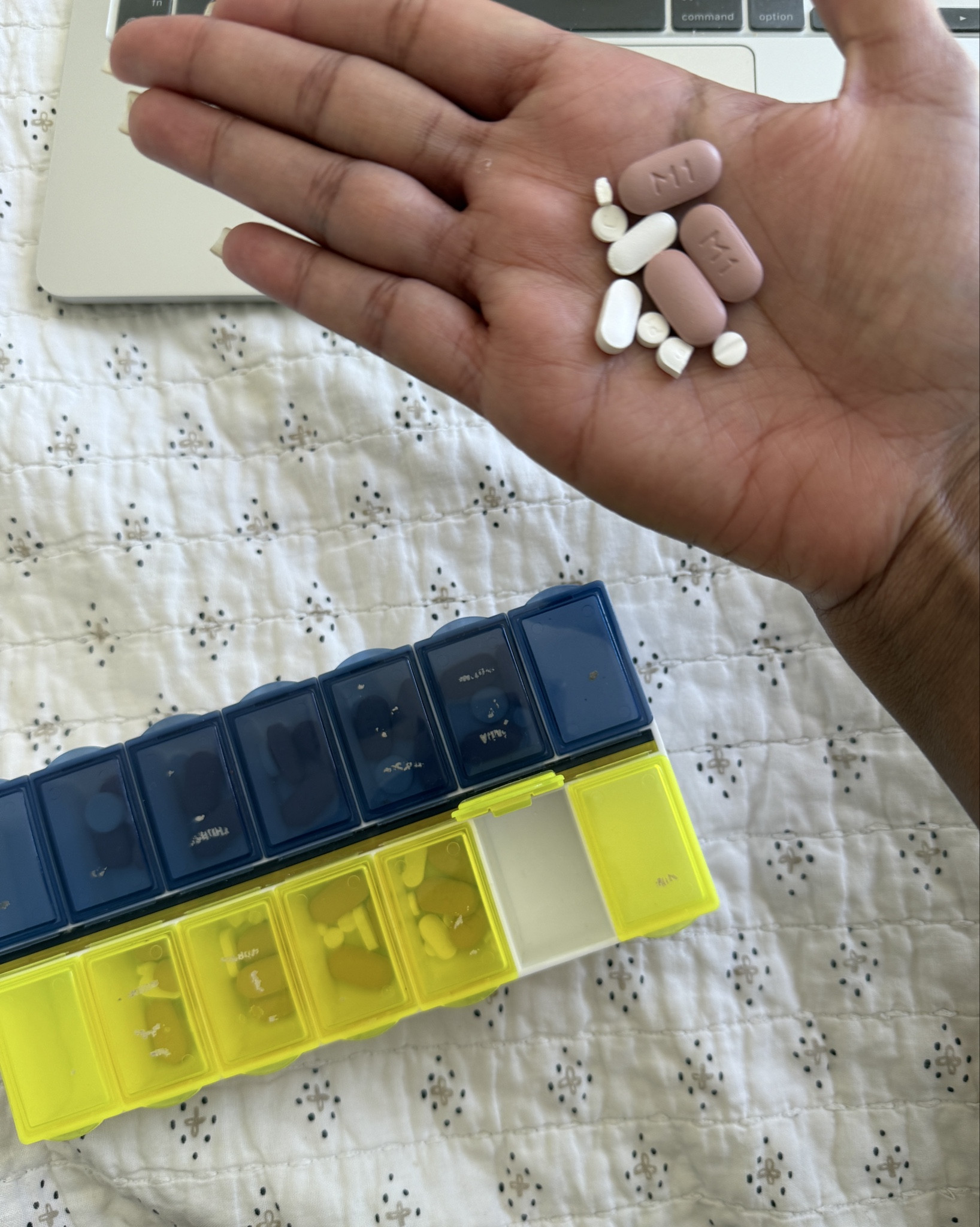 Having lupus and a lot of medications, these are the two products that I 100% rely on. One is a pill organizer that has a morning and night compartment. But isn’t too bulky. And the other is a pill cutter. My doctor is constantly changing my dosages so I need to have a pill cutter on hand in order to adjust. Plus, in the US, this pill cutter is TSA compliant so can fit in my carry-on. When I travel internationally, I put it in my check bag just in case. #Wellness #lupus 

#LTKFindsUnder50 #LTKTravel #LTKHome