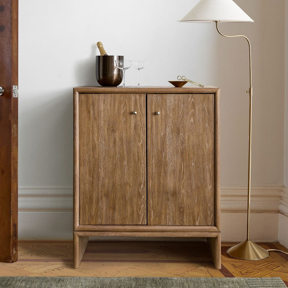 Miles Waterfall Cabinet (32") | West Elm (US)