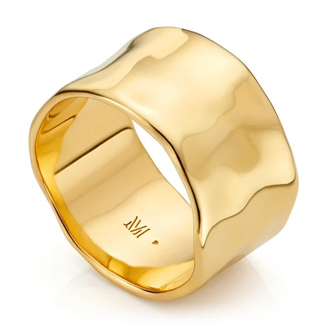 Siren Muse Wide Ring | Monica Vinader (Global)