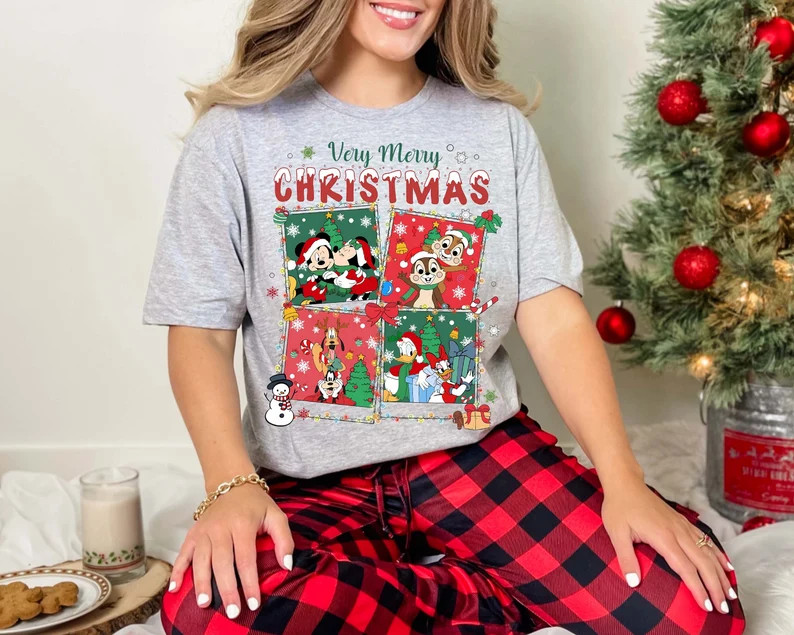 Very Merry Christmas Sweater, Disney World Family Matching Christmas Sweatshirt, Disney Merry Chr... | Etsy (US)