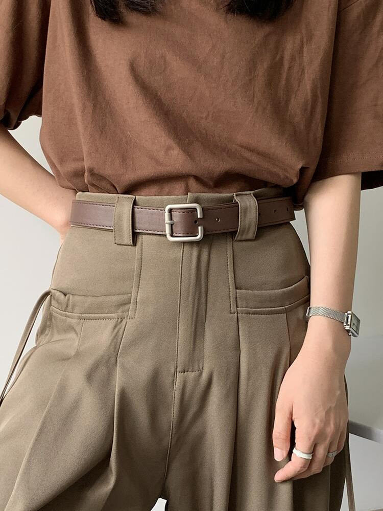 DAZY Square Buckle Belt | SHEIN