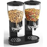 Zevro /GAT200 Indispensable Dry Food Dispenser, Dual Control, Black/Chrome | Amazon (US)