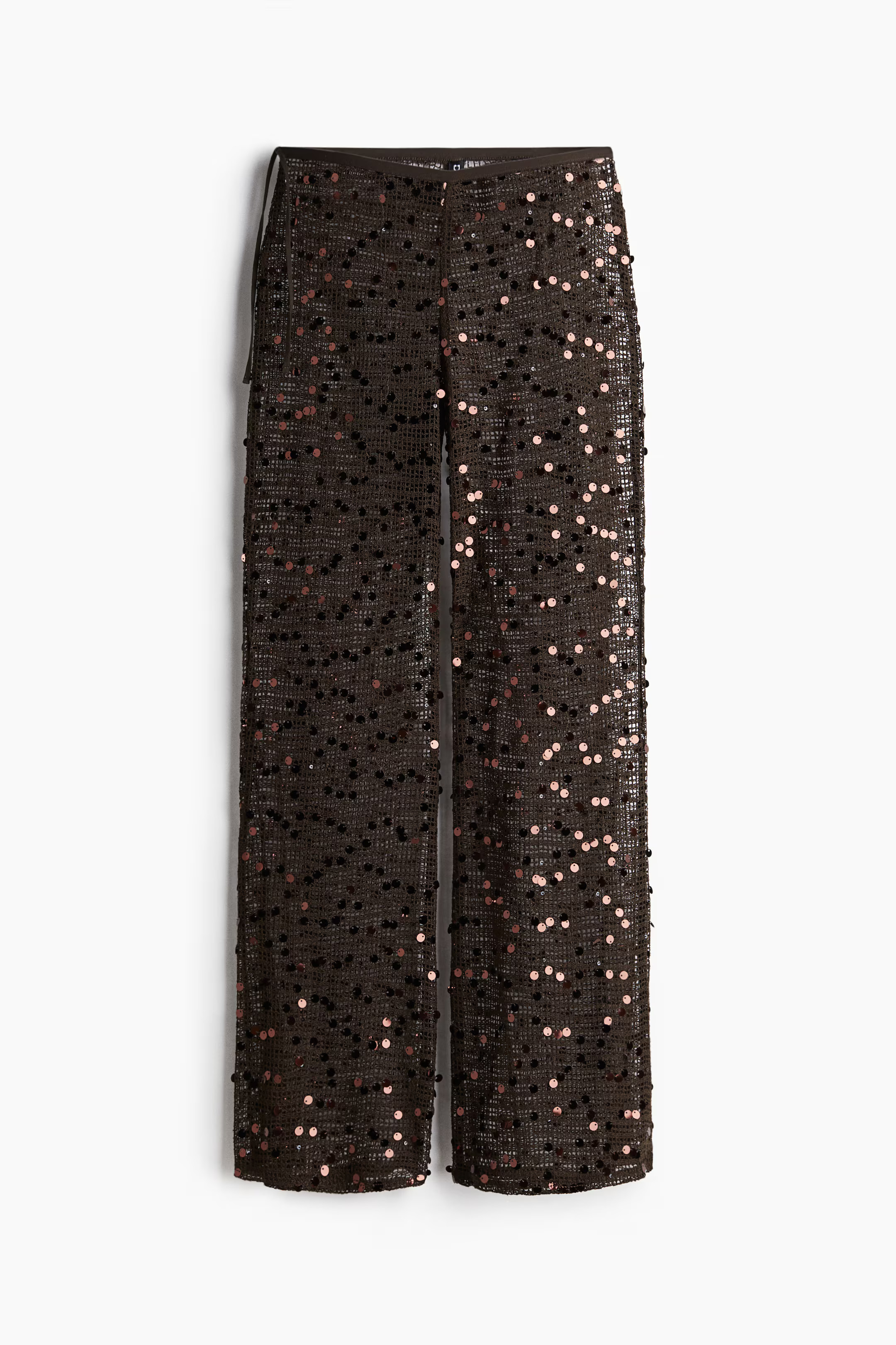 Netbroek met pailletten | H&M (DE, AT, CH, NL, FI)